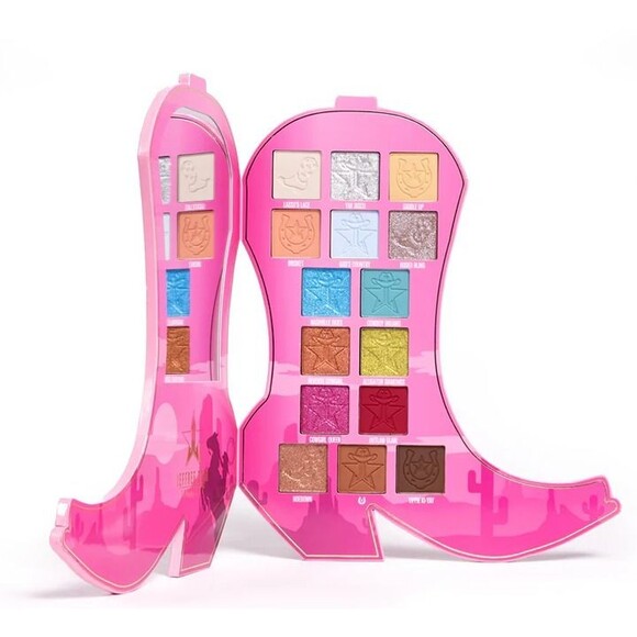 New! Signed Cowgirl Queen Jeffree Star Autographed Eyeshadow Palette BNWT BNIB - Picture 4 of 5